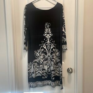 Forever black & white dress